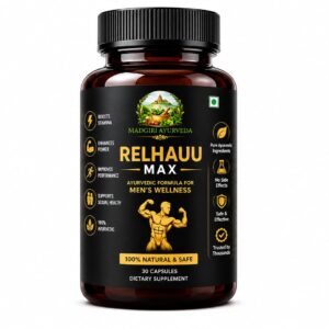 RELHAUU™ MAX – Ayurvedic Men's Wellness Formula
